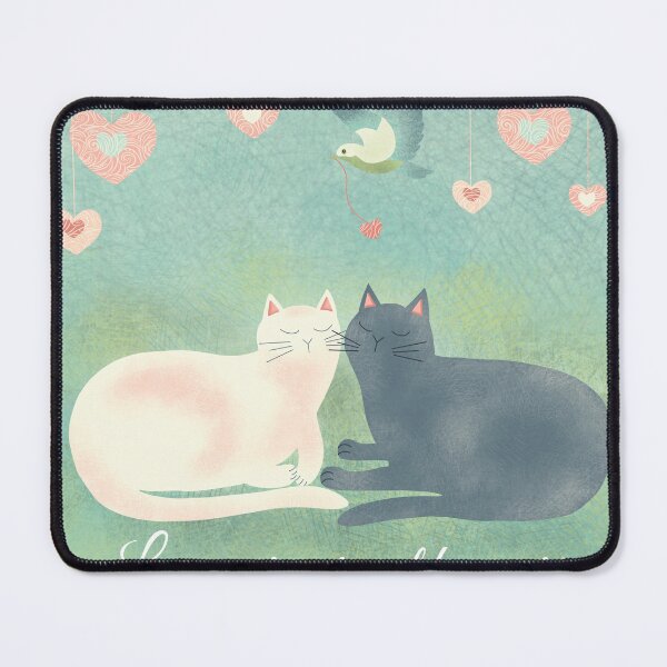 Item preview, Cute cats in love designed and sold by Elizabeth Llewellyn.