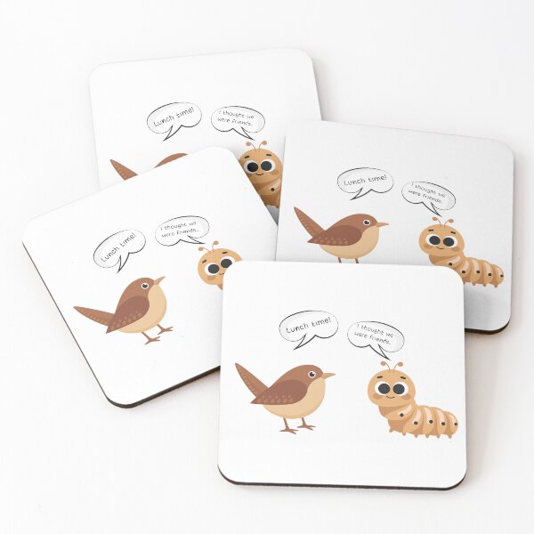 Item preview, Lunch time!, I thought we were friends.. designed and sold by Designfs.