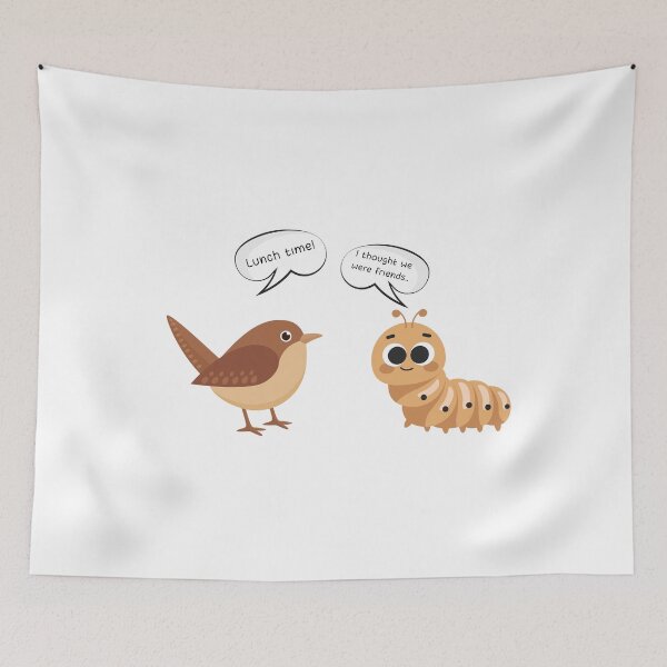 Item preview, Lunch time!, I thought we were friends.. designed and sold by Designfs.