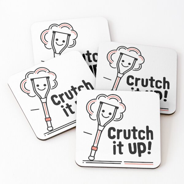 Item preview, "Funny Minimalist Crutch Design | Humorous Support-Themed Tee" designed and sold by ARTReMi.
