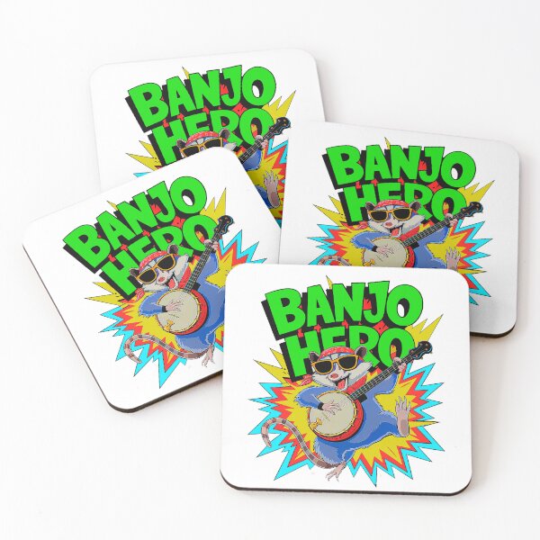 Item preview, Funny Opossum Playing Banjo Hero Opossum Rock Star designed and sold by Amanda's Factory.