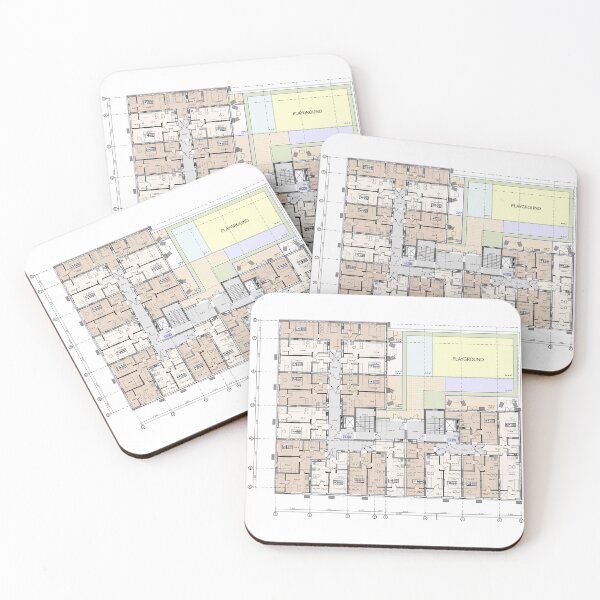 Item preview, project of a multistory building floor plan	 designed and sold by Familyshmot.