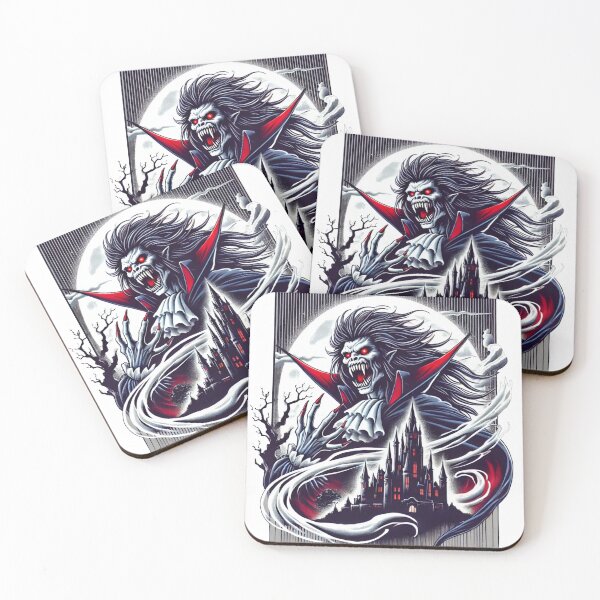 Item preview, scary vampire with huge fangs designed and sold by JonelleTshirts.