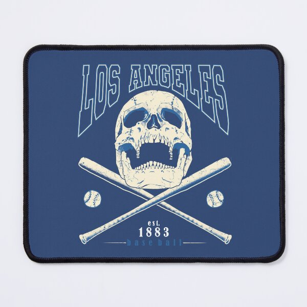 Item preview, Skull Los Angeles Baseball Vintage designed and sold by FlashCraft Design.