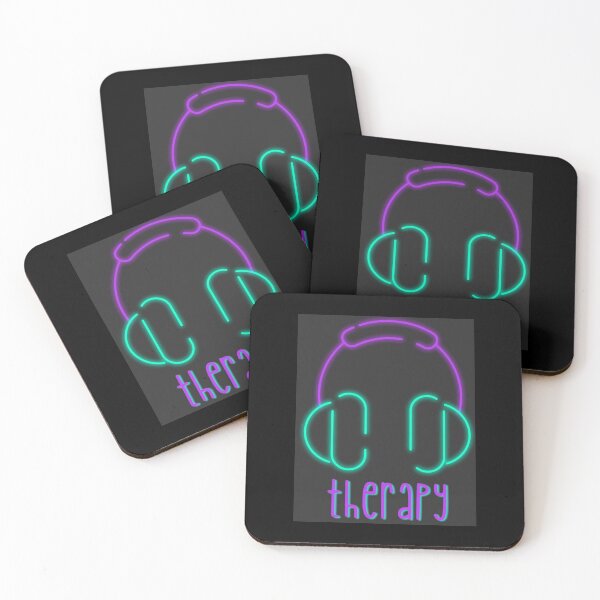 Item preview, Headphones Therapy - Music/ Sound designed and sold by TishCO.
