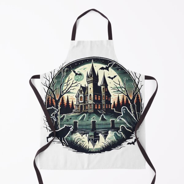 Item preview, Old Haunted House at Night. designed and sold by JonelleTshirts.