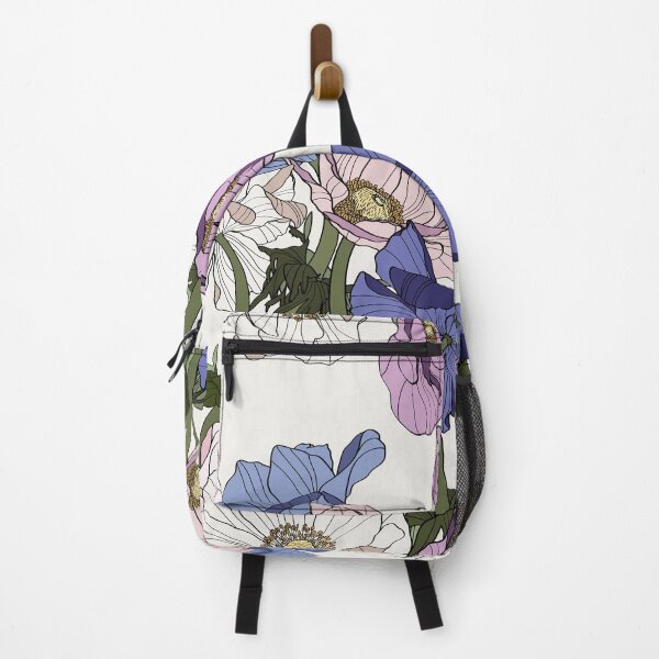 Item preview, Seamless pattern with vintage colored anemone flowers. designed and sold by MatyKotiv.