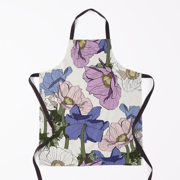 Item preview, Seamless pattern with vintage colored anemone flowers. designed and sold by MatyKotiv.