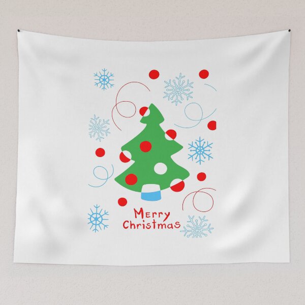 Item preview, Green Christmas tree. Wintertime greetings. designed and sold by ArchiTania Studio.