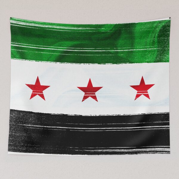 Item preview, Syria revolution Flag designed and sold by Mo5tar.