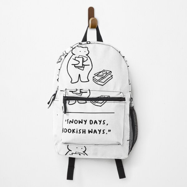 Item preview, "Snowy Days, Bookish Ways" designed and sold by RM-Journey.