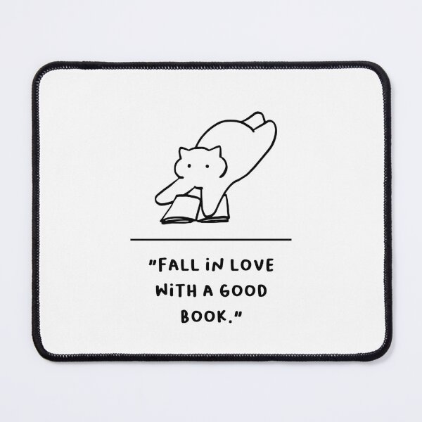Item preview, "Fall in Love with a Good Book" designed and sold by RM-Journey.