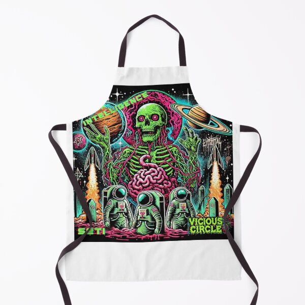 Item preview, Outer Space Skeleton for the Curious Mind CLASSIC T-SHIRT designed and sold by inkfluenceart.
