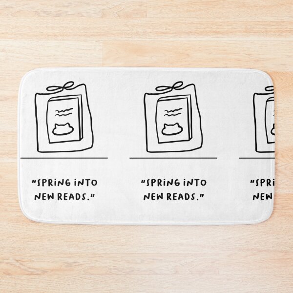 Item preview, "Spring Into New Reads" designed and sold by RM-Journey.