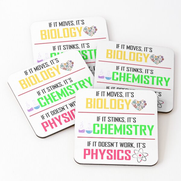 Item preview, Biology, Chemistry, Physics - Funny Science Gift designed and sold by ScienceCorner.