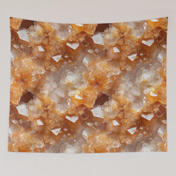 Item preview, Sparkling Amber and Crystal Geode designed and sold by DigitaICraft.