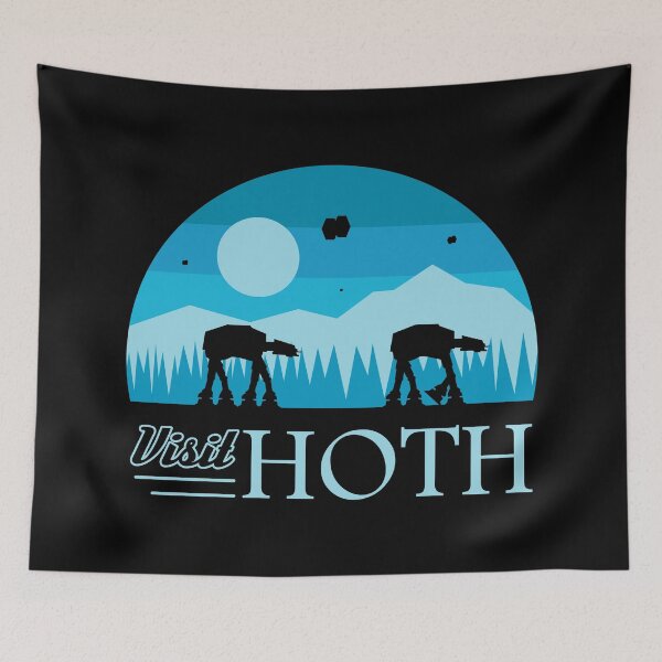 Item preview, Visit Hoth designed and sold by sachpica.