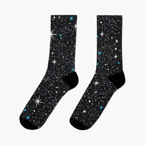 Item preview, Cosmic Star Specks with Teal designed and sold by vstronaut1.