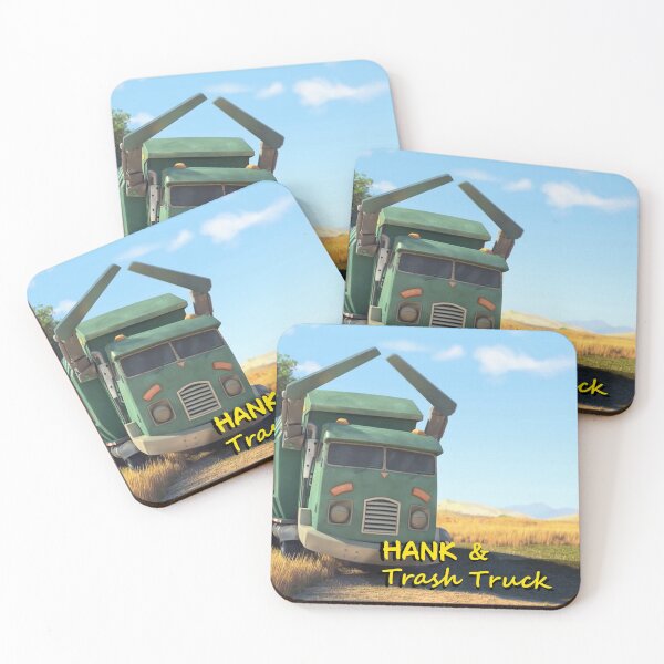 Item preview, Hank and trash truck - hank and trash truck designed and sold by Cadamurrovault.
