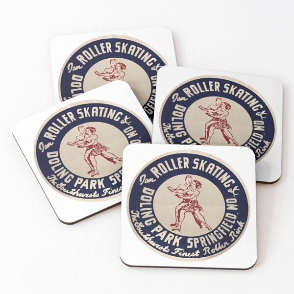 Item preview, Doling Park Roller Rink Springfield Missouri Roller Skating Rink Sticker Decal Label designed and sold by tislord.