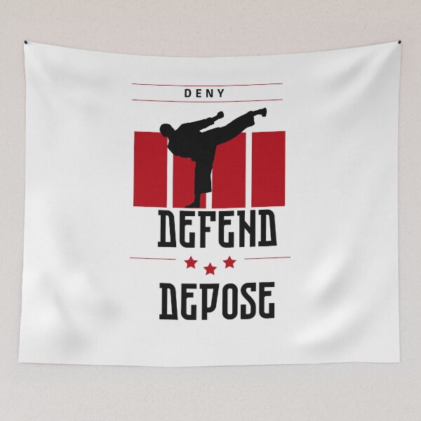 Item preview, Deny defend depose designed and sold by Raloel Art.