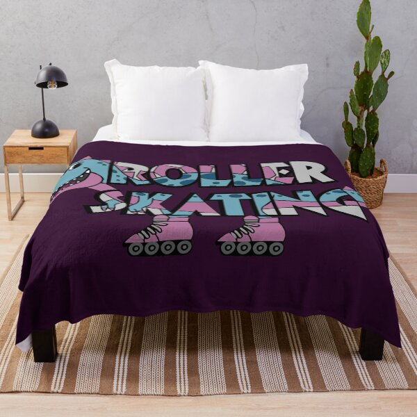 Item preview, ROLLER SKATING DERBY-  T REX DINOSAUR designed and sold by Gihan-Design.