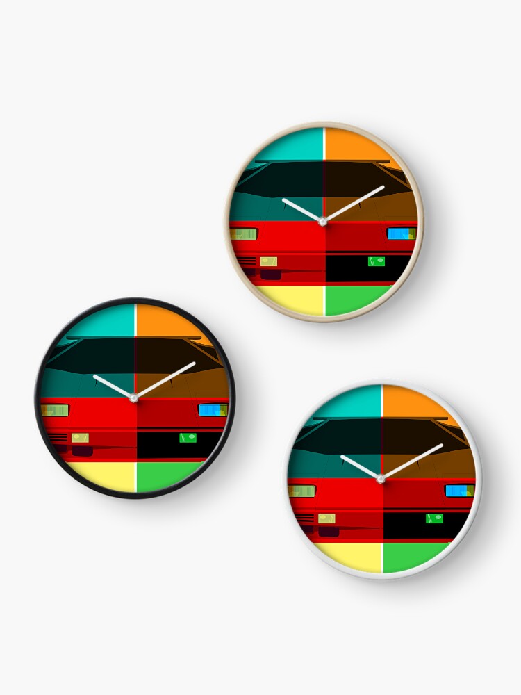 Thumbnail 3 of 4, Clock, Super Car - Multi colored designed and sold by KLDprods.