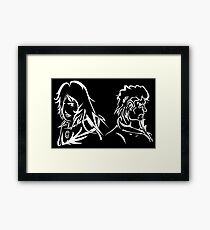The Captain and The Witch Framed Print