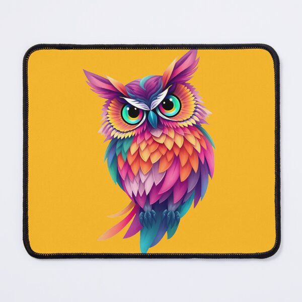 Item preview, Beautiful colourful owl designed and sold by Ravensplace22.