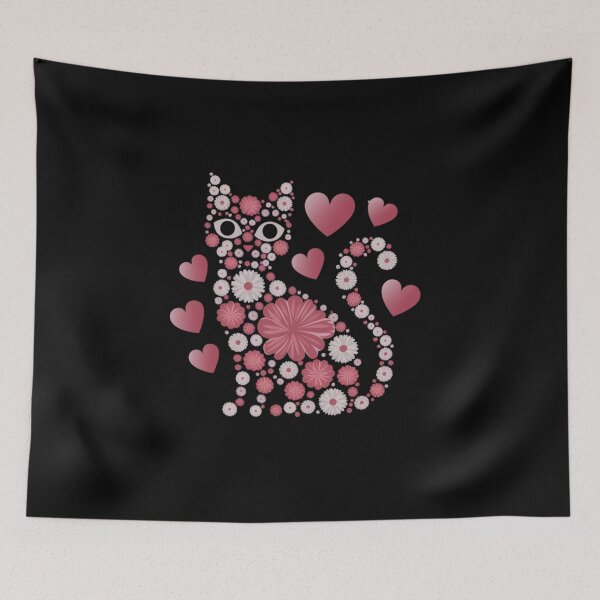 Item preview, cat flower  designed and sold by jkrphoto.