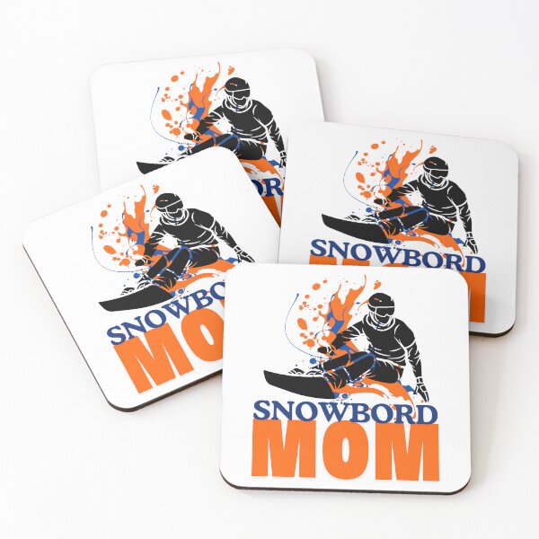Artikelvorschau, Snowboard Mama entworfen und verkauft von Red-forever.