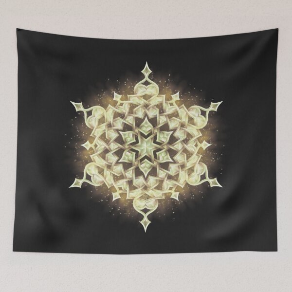Item preview, Sunfrost Snowflake designed and sold by Sylph-Knots.