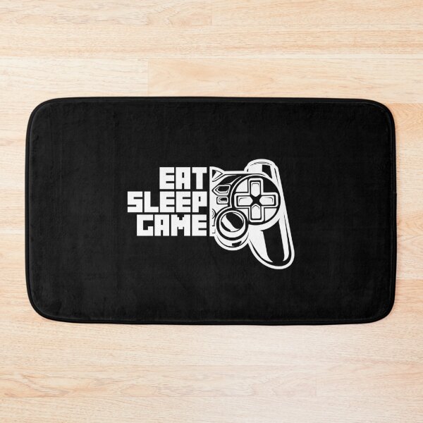 Item preview, Eat Sleep Game Repeat - Funny Gaming Design designed and sold by Kubala Designs.