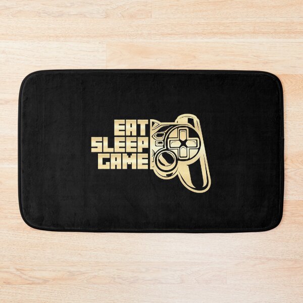 Item preview, Eat Sleep Game Repeat - Funny Gaming Design designed and sold by Kubala Designs.