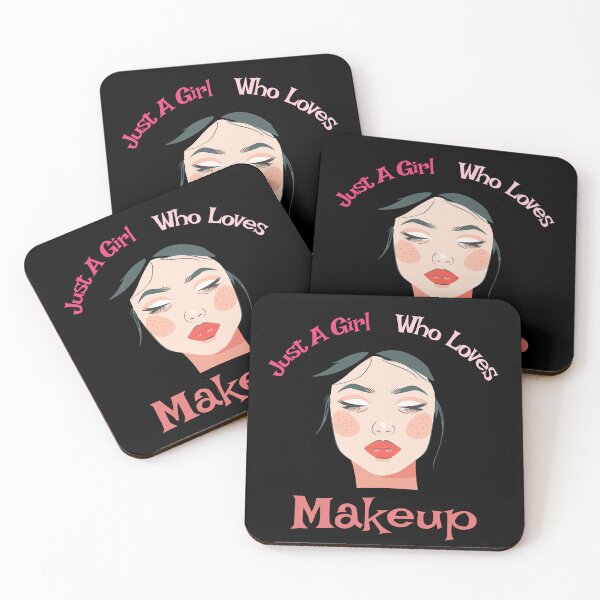Item preview, Just A Girl Who Loves Makeup designed and sold by AlchemyColor.