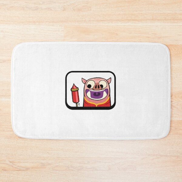 Item preview, Rocket Hoggy - Clash Royale Inspired Design designed and sold by ClashInAShort YT.
