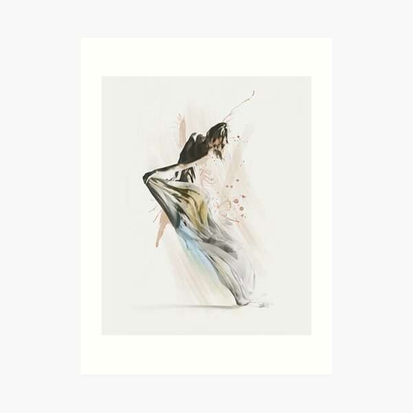 Drift Contemporary Dance Art Print