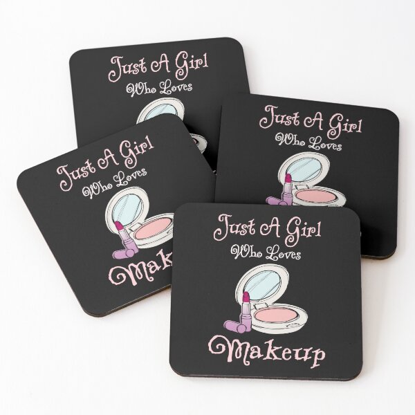 Item preview, Just A Girl Who Loves Makeup designed and sold by AlchemyColor.