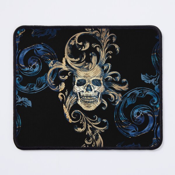 Item preview, Copy of Gothic hand drawing of skull in baroque style design designed and sold by Arscorart.