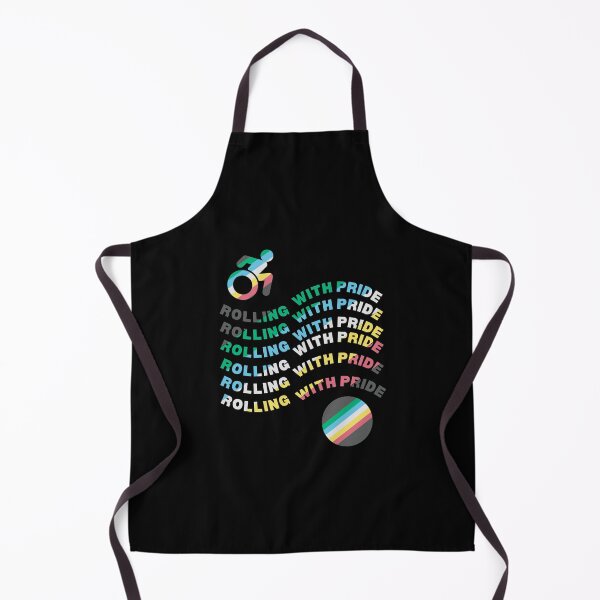 Item preview, ROLLING WITH PRIDE, DISAILITY PRIDE. A great gift for anyone in a wheelchair. designed and sold by It's Wheelie Cool.