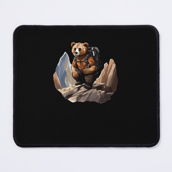 Item preview, Bear Mountaineering / Hiking Bear designed and sold by Soulskier.