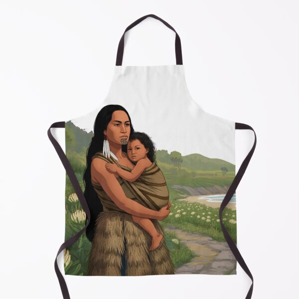 Item preview,  "Mother and Child by the Coast" designed and sold by Wiredart.