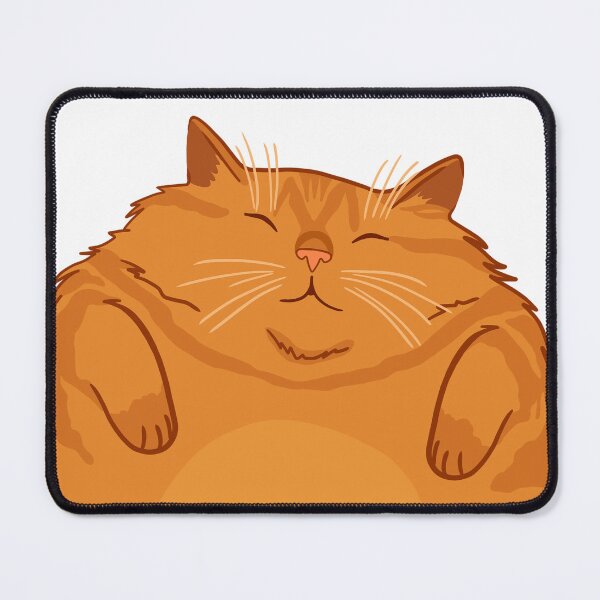 Item preview, Fluffy Happiness (Ginger Cat) designed and sold by YumeKurenai.