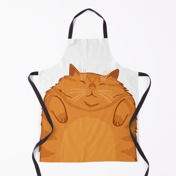 Item preview, Fluffy Happiness (Ginger Cat) designed and sold by YumeKurenai.