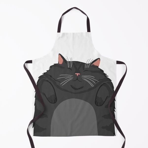 Item preview, Fluffy Happiness (Balck Cat) designed and sold by YumeKurenai.