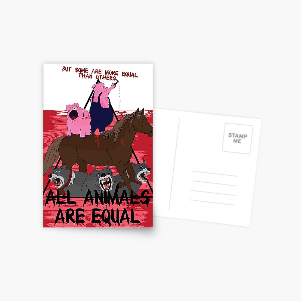 Some are More Equal than Others, Animal Farm  Photographic Print for  Sale by missamylee