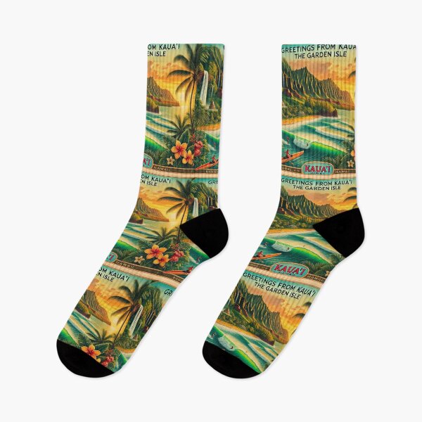 Item preview, Greetings from Kaua'i - The Garden Isle designed and sold by Meta2Physical.