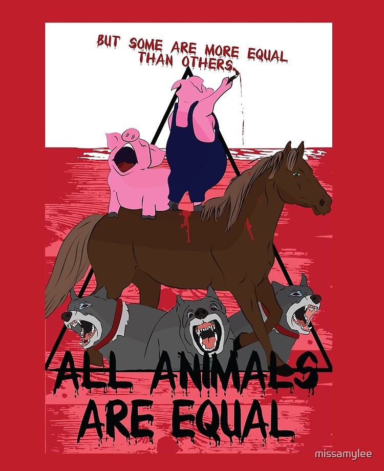 Some are More Equal than Others, Animal Farm  Photographic Print for  Sale by missamylee