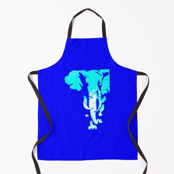 Item preview, Blue Elephant Blue backdrop  designed and sold by Chad's Fresh Art.