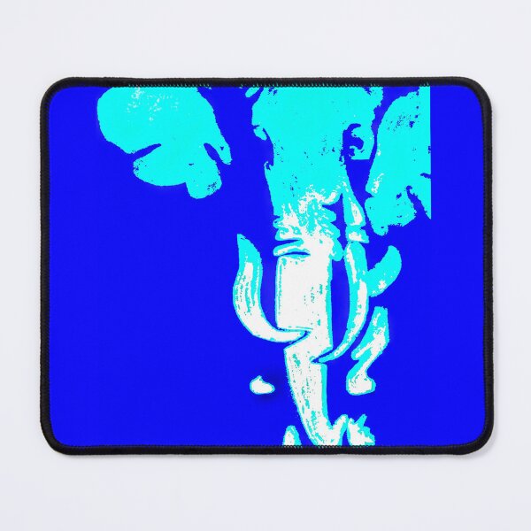 Item preview, Blue Elephant Blue backdrop  designed and sold by Chad's Fresh Art.